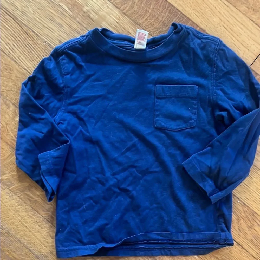 Camo and Blue Kids Clothing Set